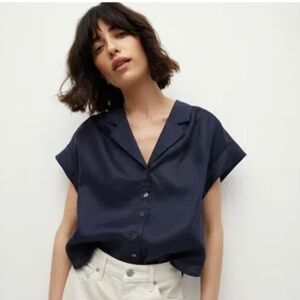 Veronica Beard Marine Kasa Top